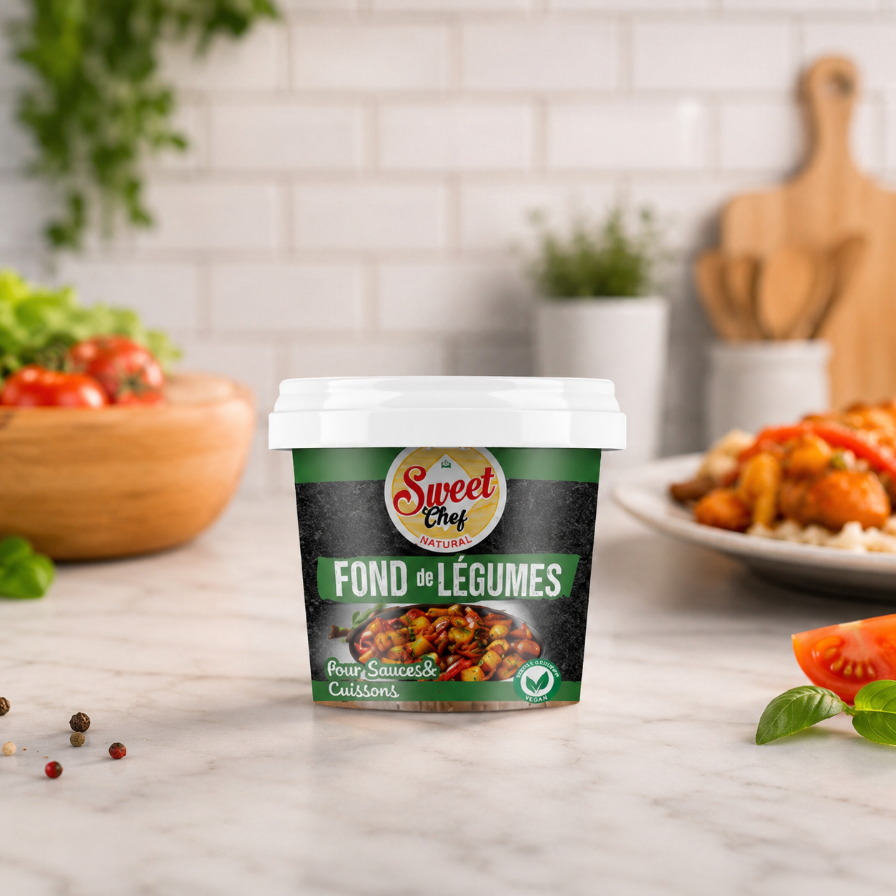 Fond de légumes
