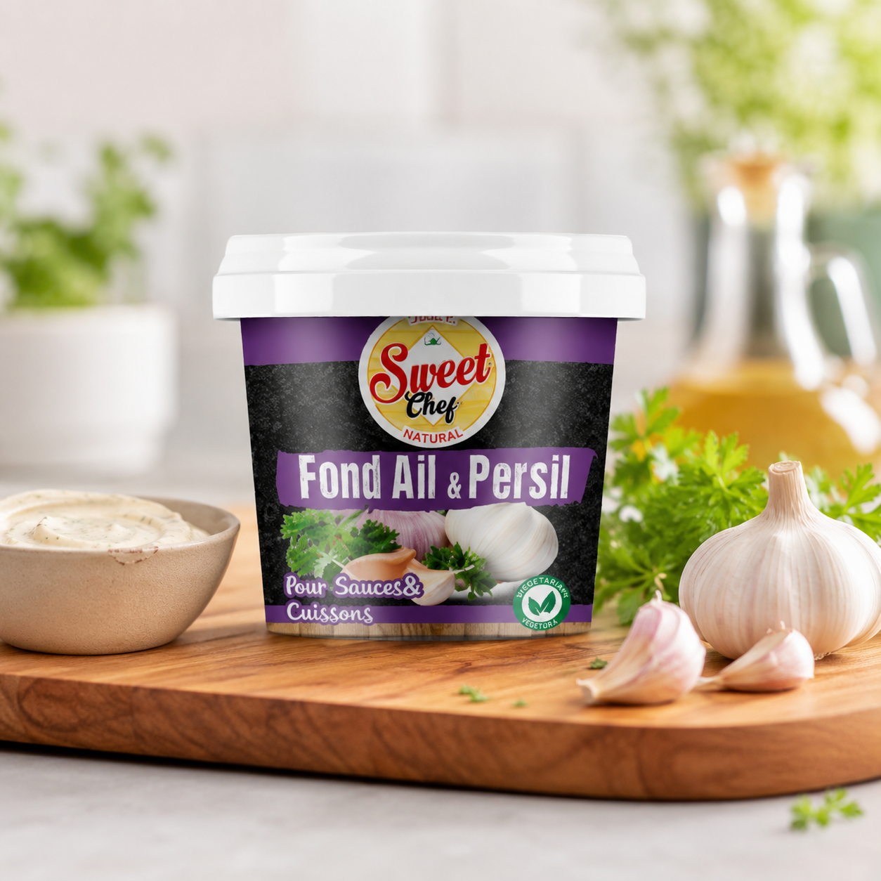 Fond, aïe et persil