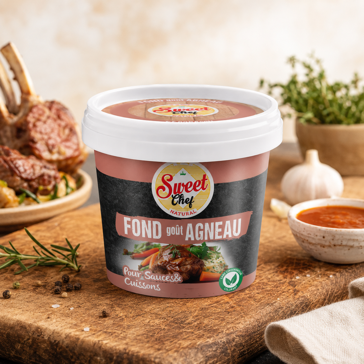 Fonds Goût Agneau