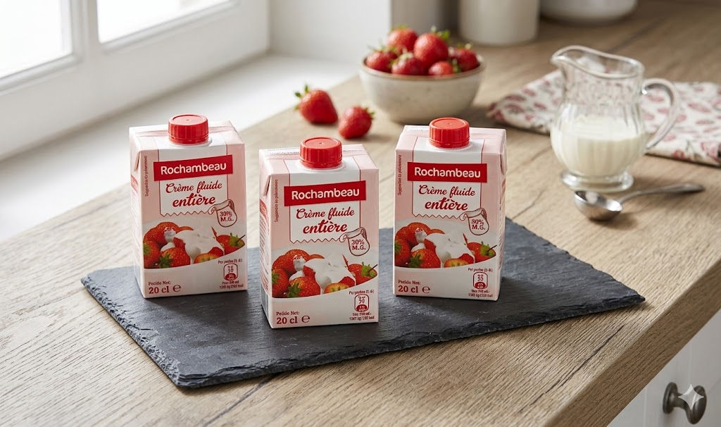 Crème fluide entière
