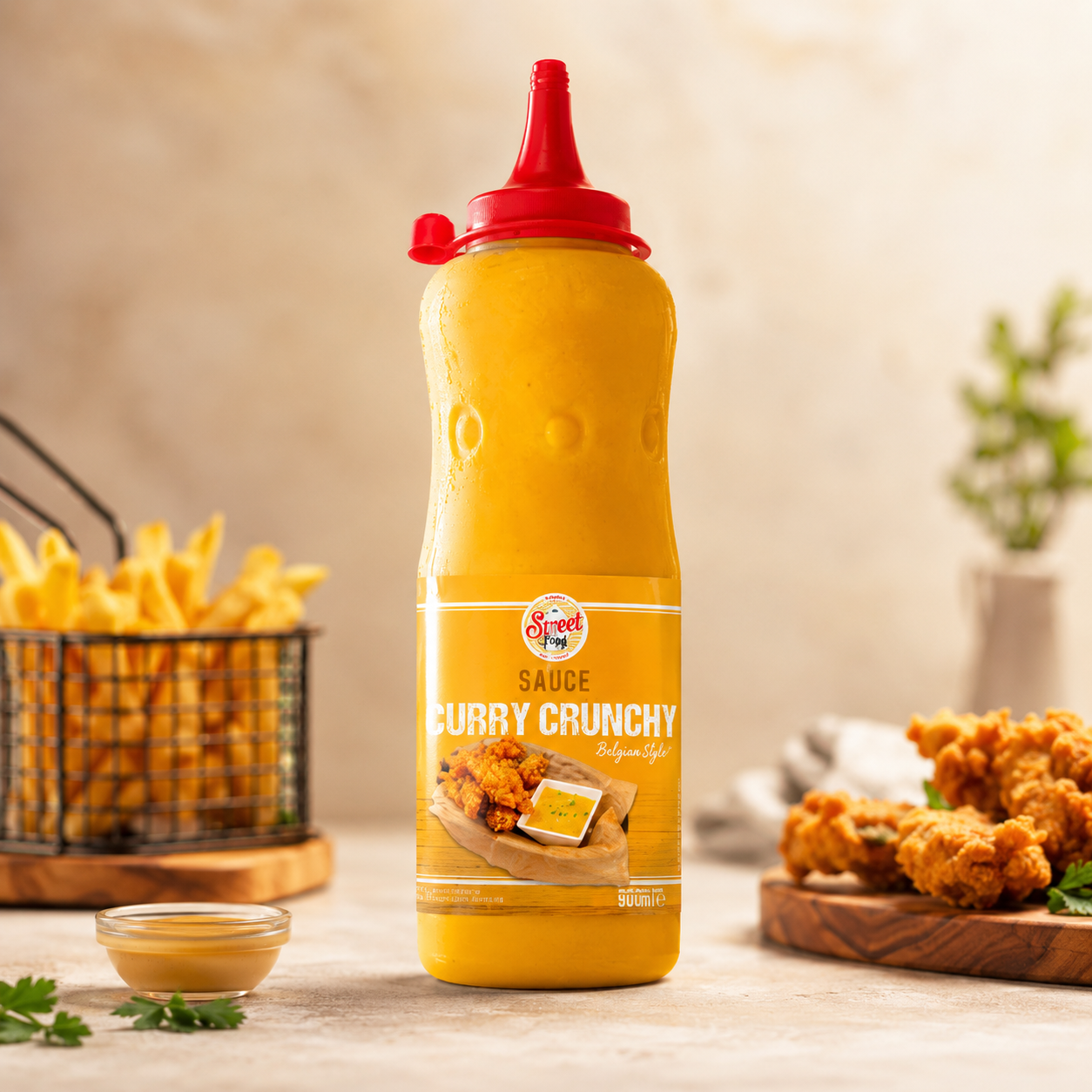 Sauce Curry Crunchy